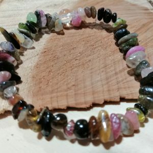 Protégete con pulsera Turmalina de colores