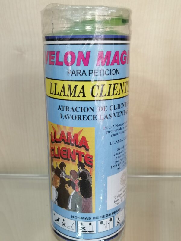 VELÓN DE PETICIÓN LLAMA CLIENTES