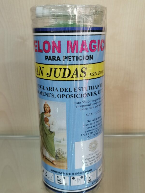 Velón ritualizado San Judas