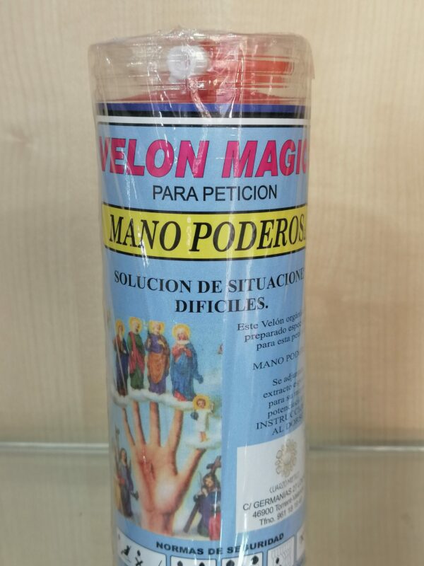 VELÓN DE PETICIÓN MANO PODEROSA