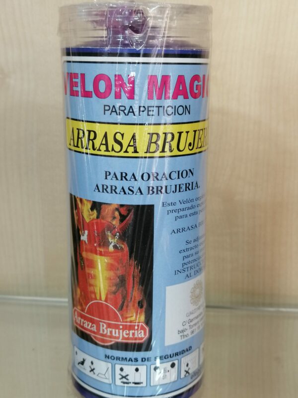 VELÓN ARRASA BRUJERÍA CON ACEITE