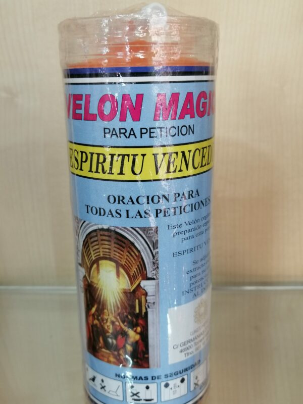 VELON ORACION ESPIRITU VENCEDOR