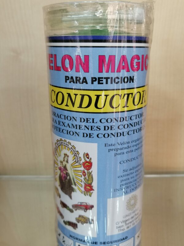 Velón Propósito, para examenes de conducir.