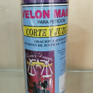 PODEROSO VELÓN RITUALIZADO CORTE Y JUZGADO